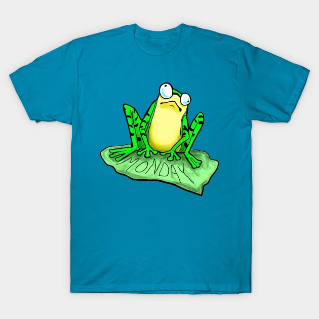 Monday Mood Frog T-Shirt by Tinka Collective